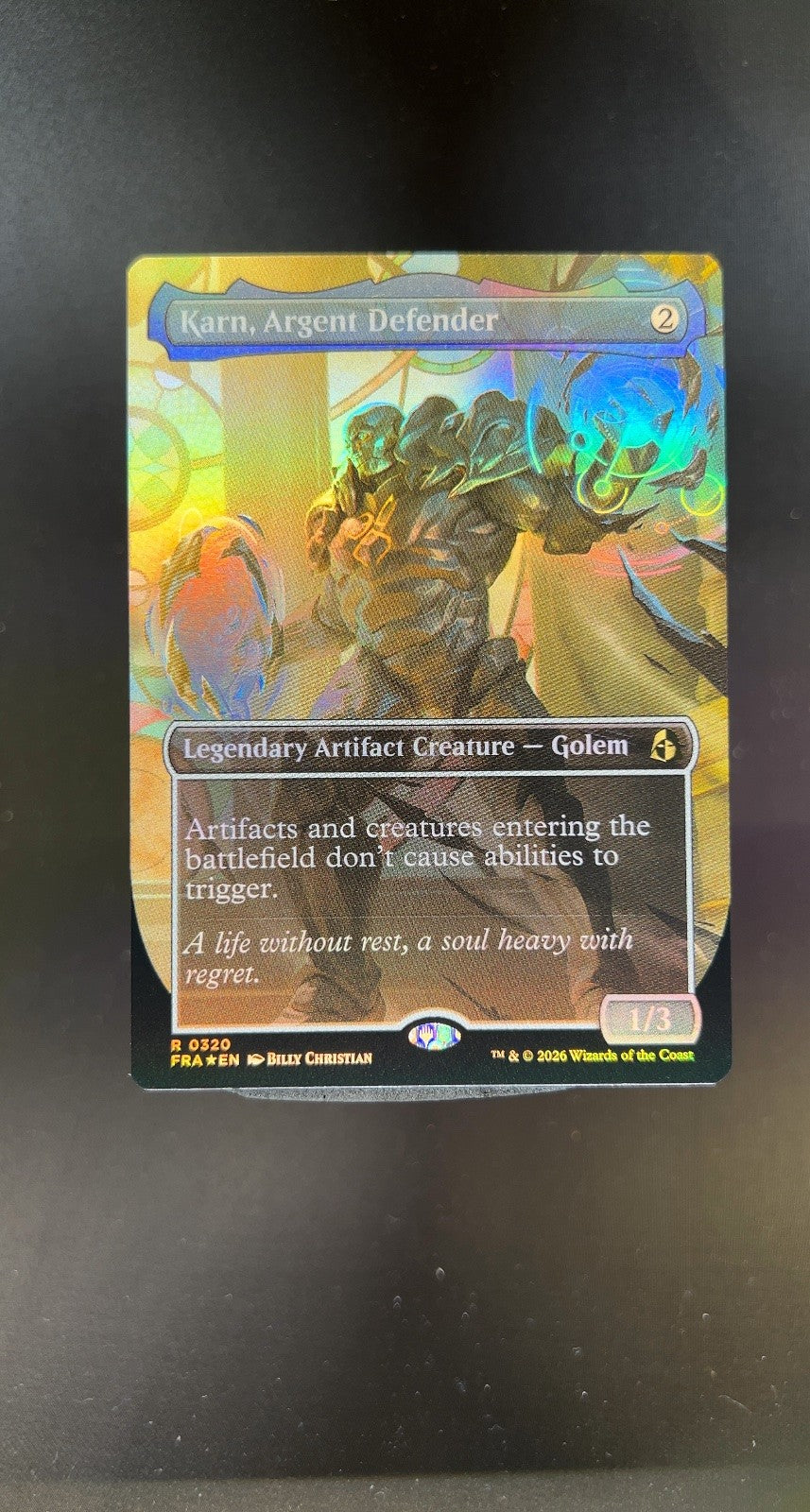Karn, Argent Defender (Borderless)