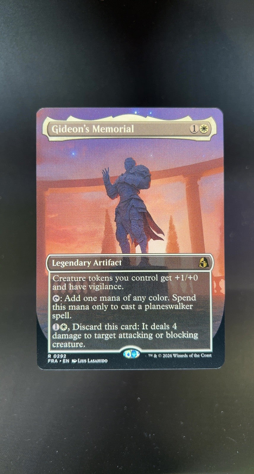 Gideon's Memorial (Borderless)
