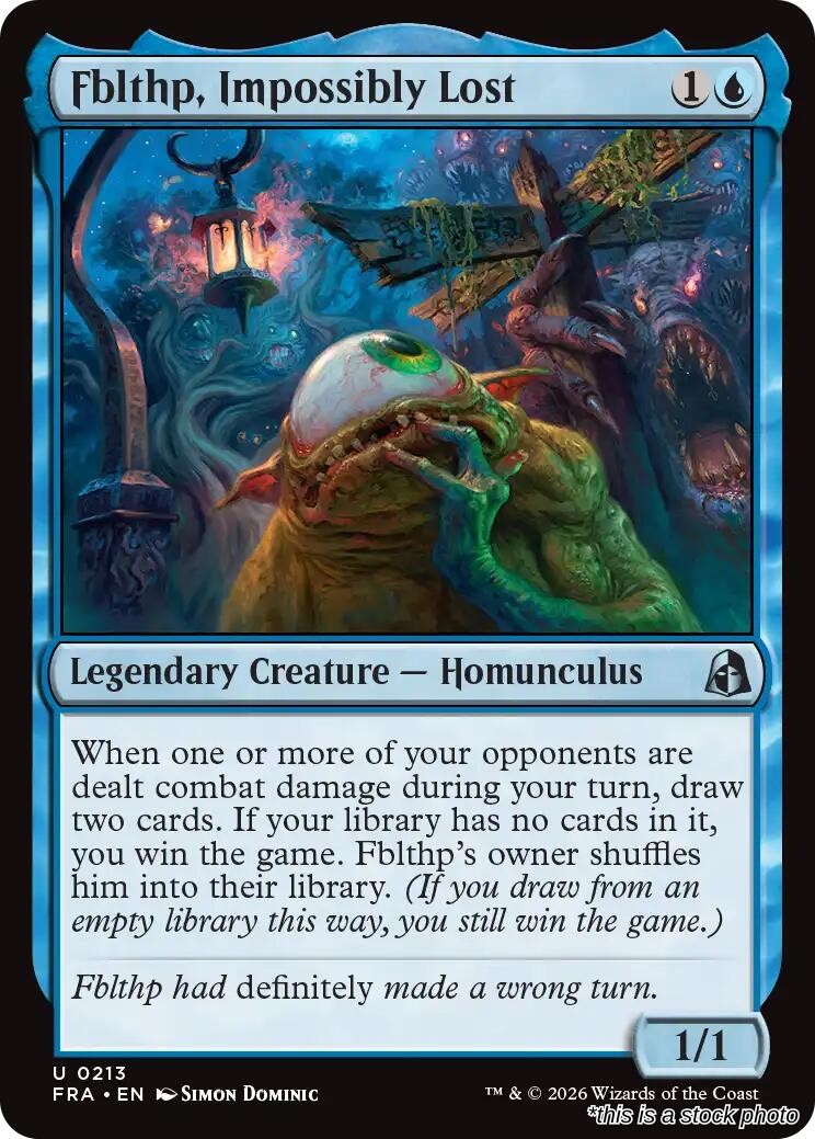 Fblthp, Impossibly Lost
