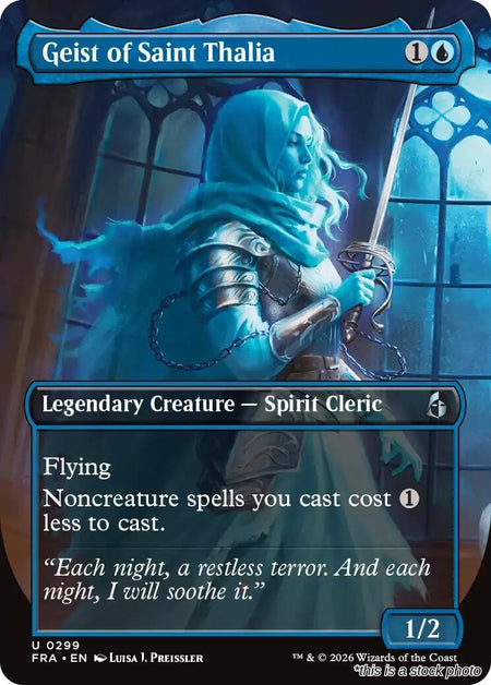 Geist of Saint Thalia (Borderless)
