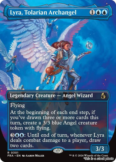Lyra, Tolarian Archangel (Borderless)