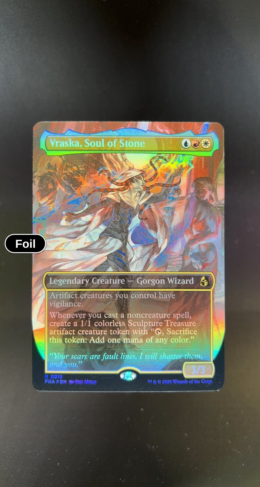 Vraska, Soul of Stone (Borderless)