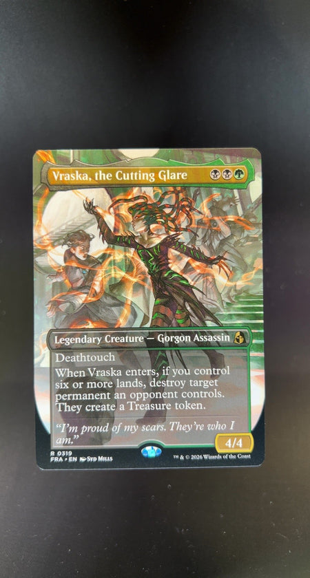 Vraska, the Cutting Glare (Borderless)