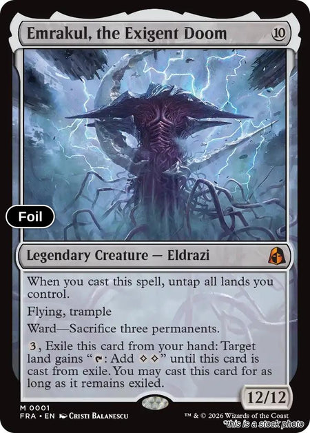 Emrakul, the Exigent Doom