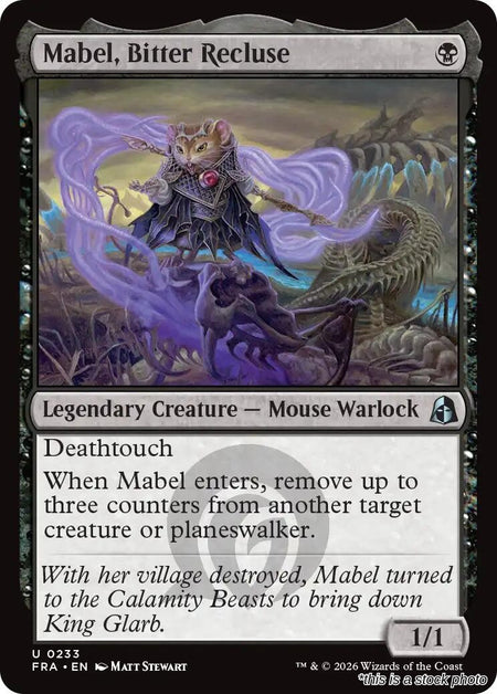 Mabel, Bitter Recluse