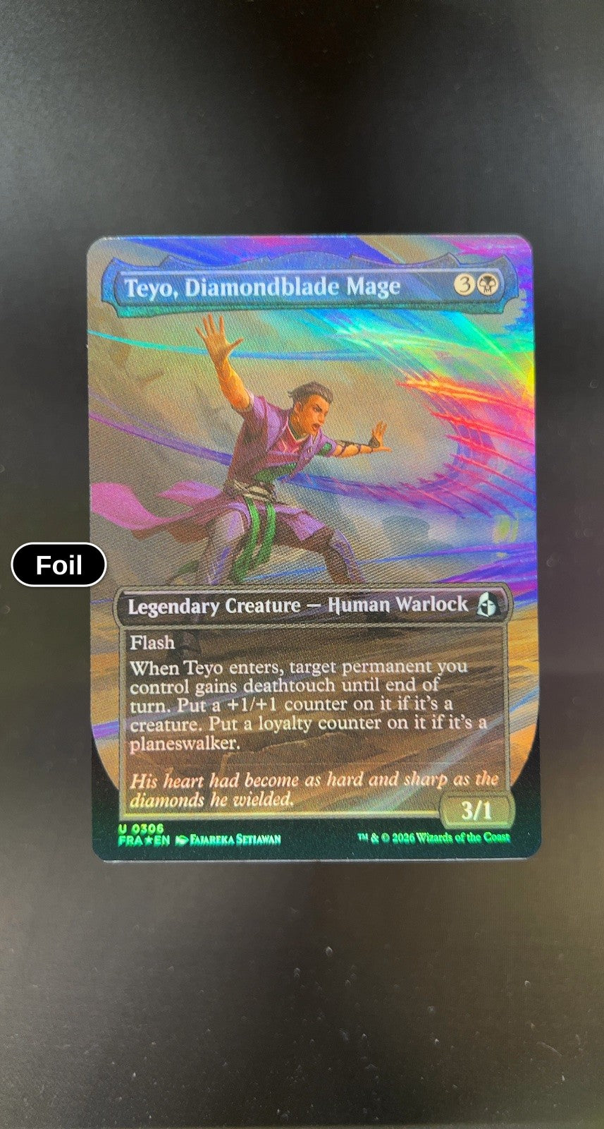 Teyo, Diamondblade Mage (Borderless)