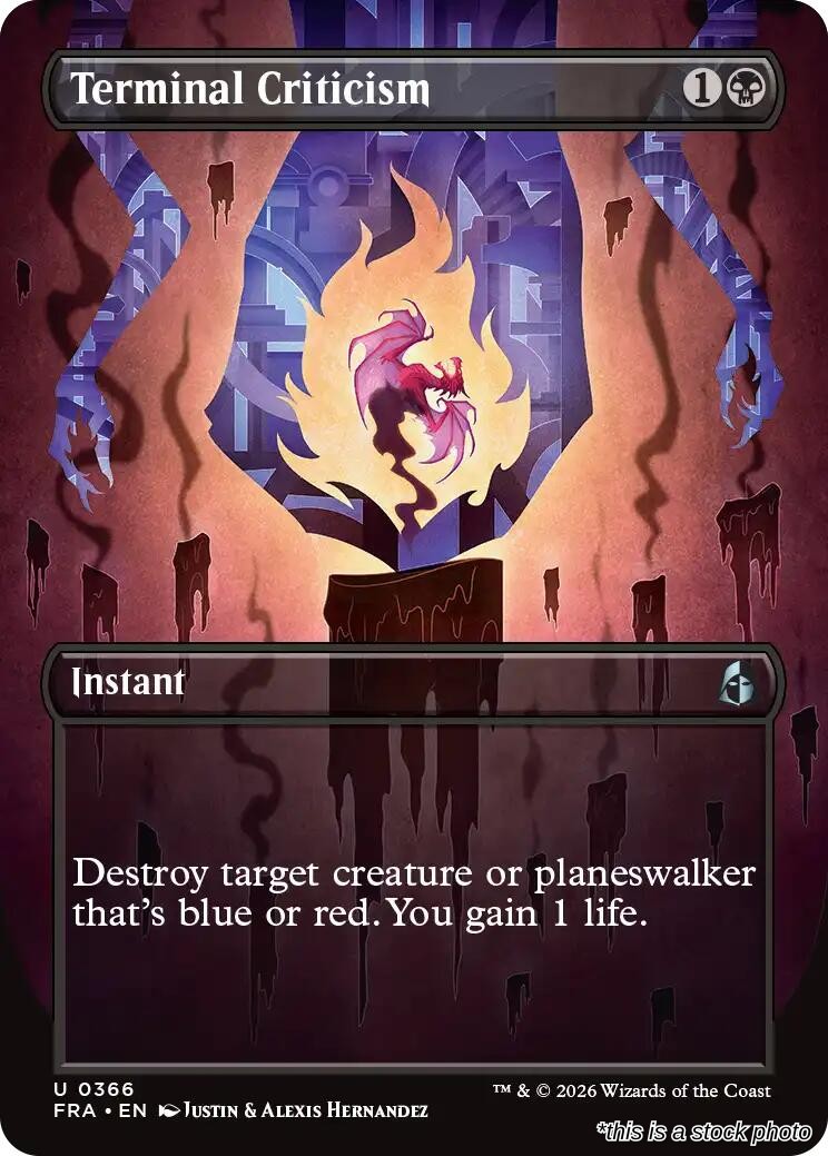 Terminal Criticism (Borderless)