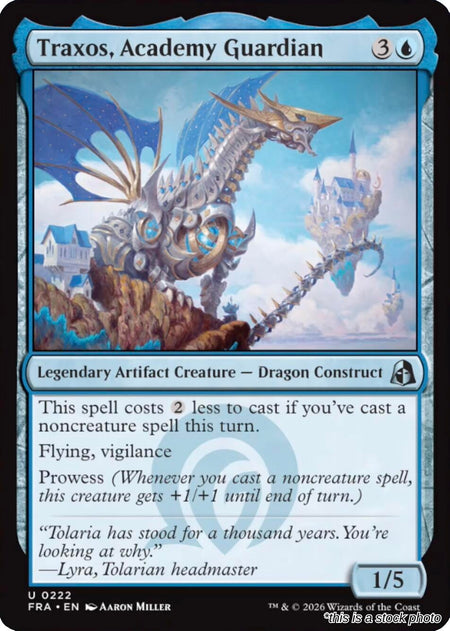 Traxos, Academy Guardian