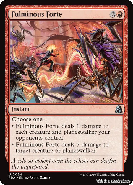 Fulminous Forte