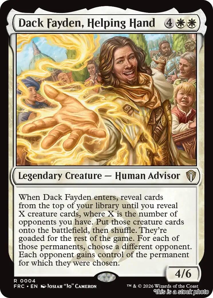 Dack Fayden, Helping Hand