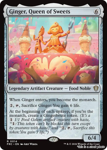 Ginger, Queen of Sweets