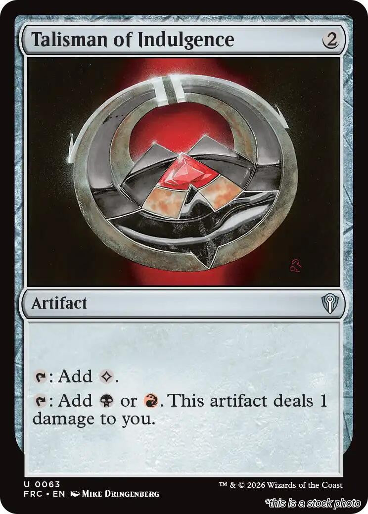 Talisman of Indulgence