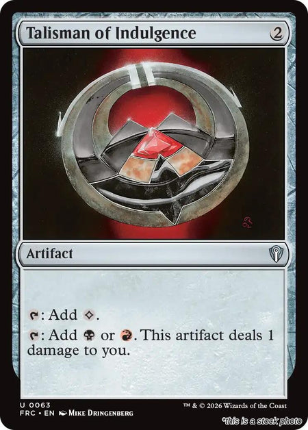 Talisman of Indulgence