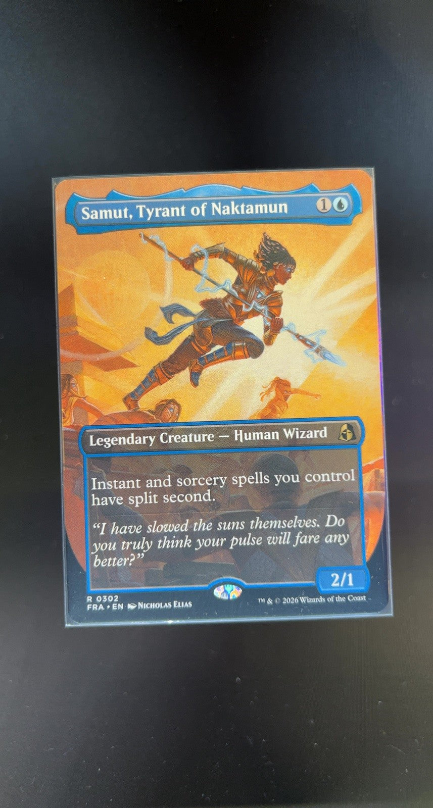 Samut, Tyrant of Naktamun (Borderless)