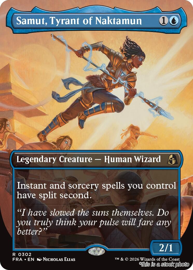 Samut, Tyrant of Naktamun (Borderless)