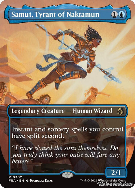Samut, Tyrant of Naktamun (Borderless)