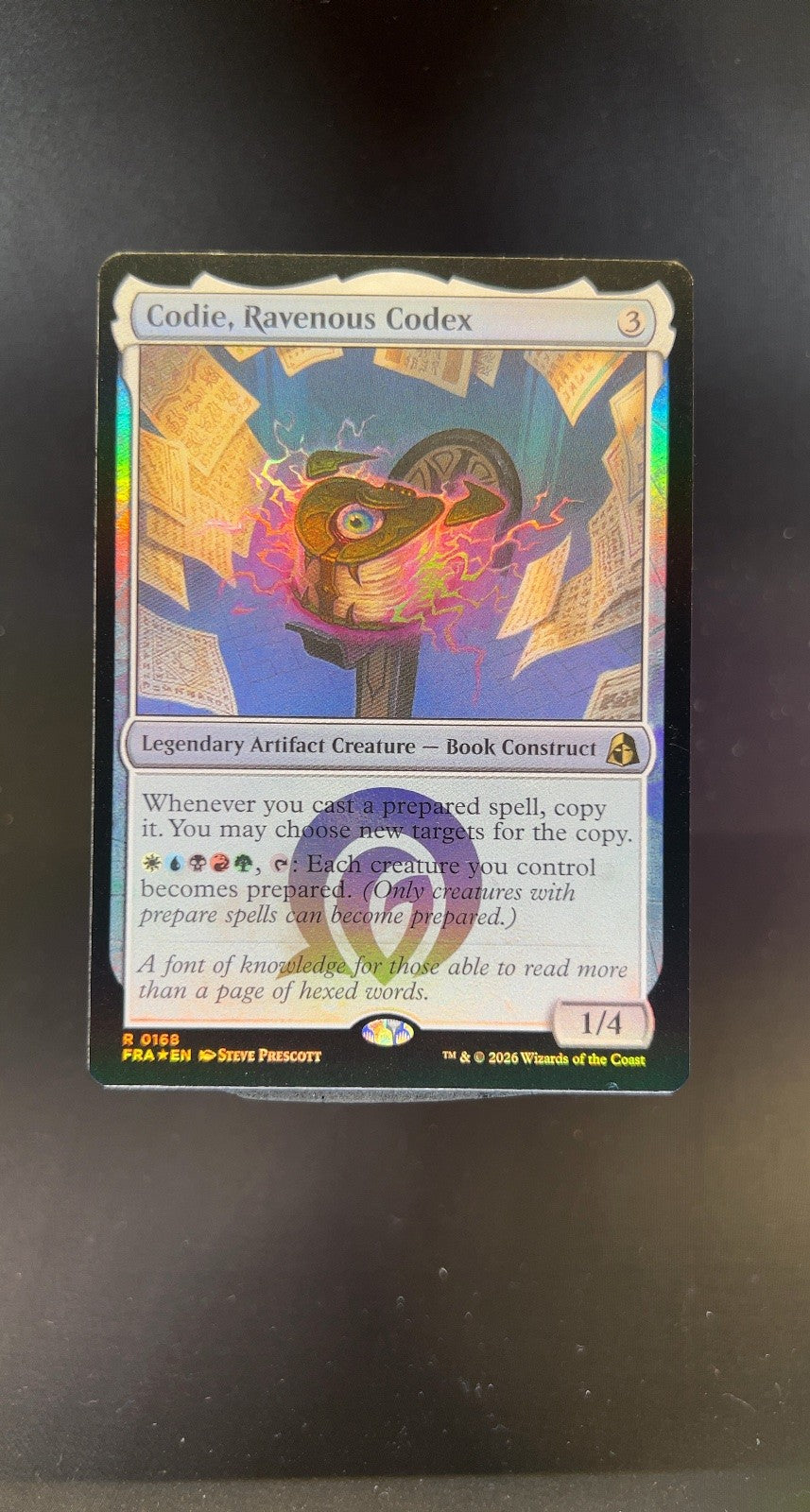 Codie, Ravenous Codex