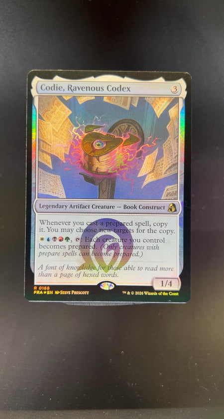 Codie, Ravenous Codex