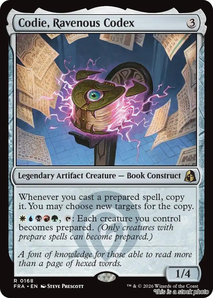 Codie, Ravenous Codex