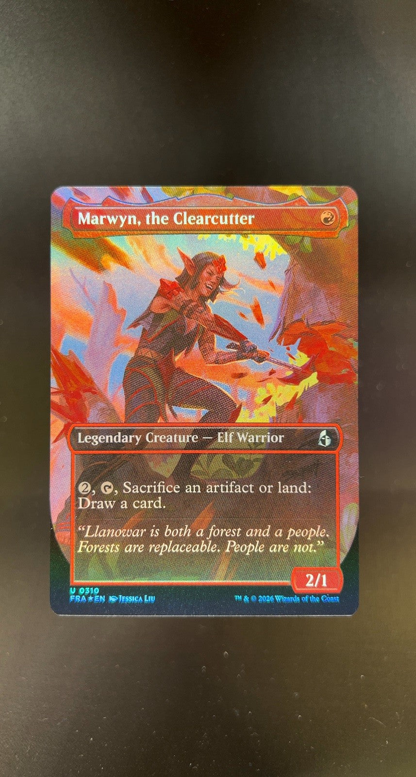 Marwyn, the Clearcutter (Borderless)