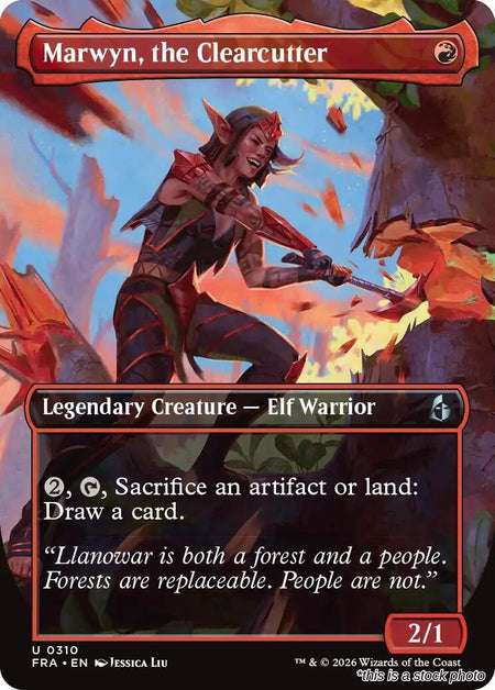 Marwyn, the Clearcutter (Borderless)