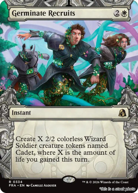 Germinate Recruits (Showcase)