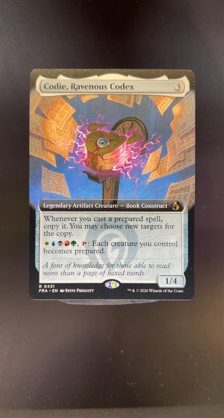 Codie, Ravenous Codex (Extended Art)