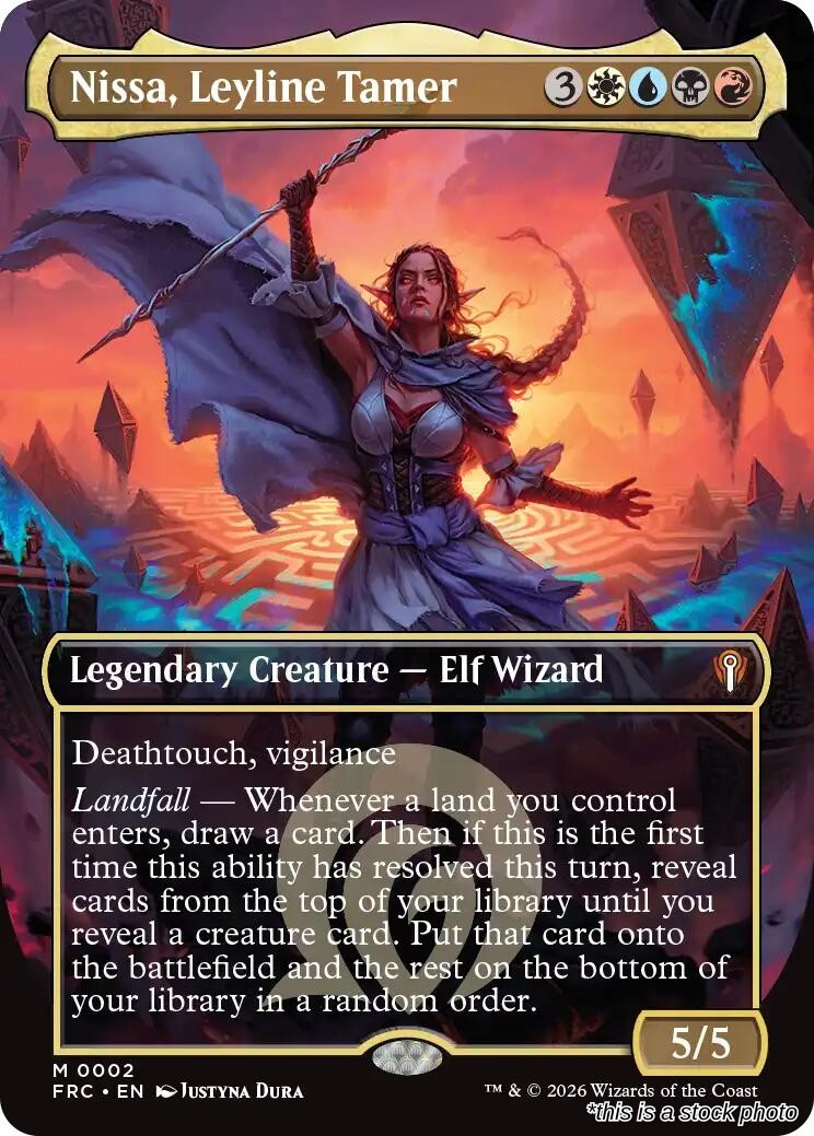 Nissa, Leyline Tamer (Borderless)