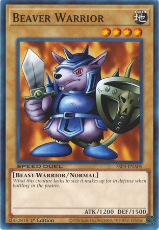 Beaver Warrior [SS04-ENA05] Common