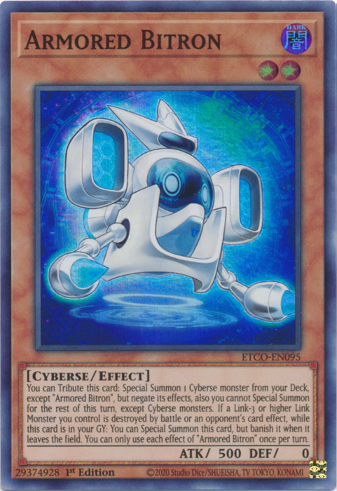 Armored Bitron [ETCO-EN095] Super Rare