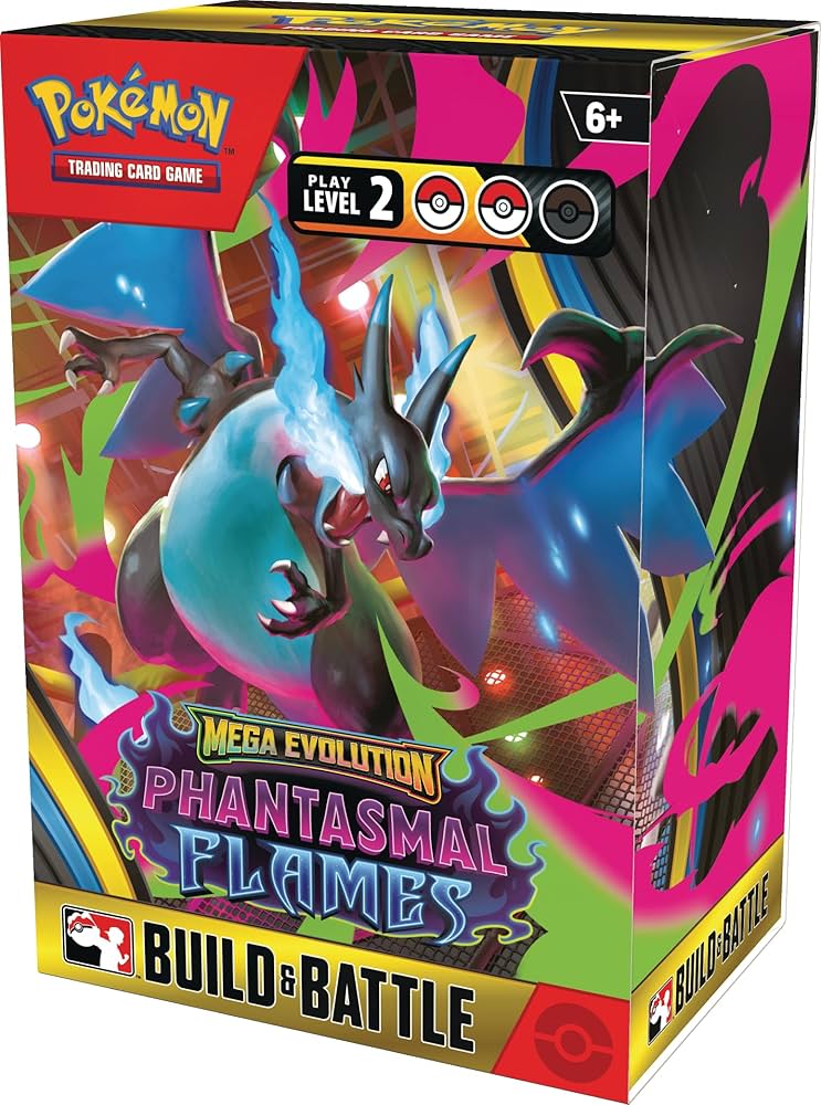 POKEMON - PHANTASMAL FLAMES BUILD & BATTLE BOX