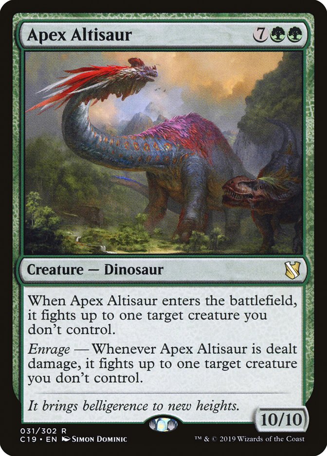 Apex Altisaur [Commander 2019]