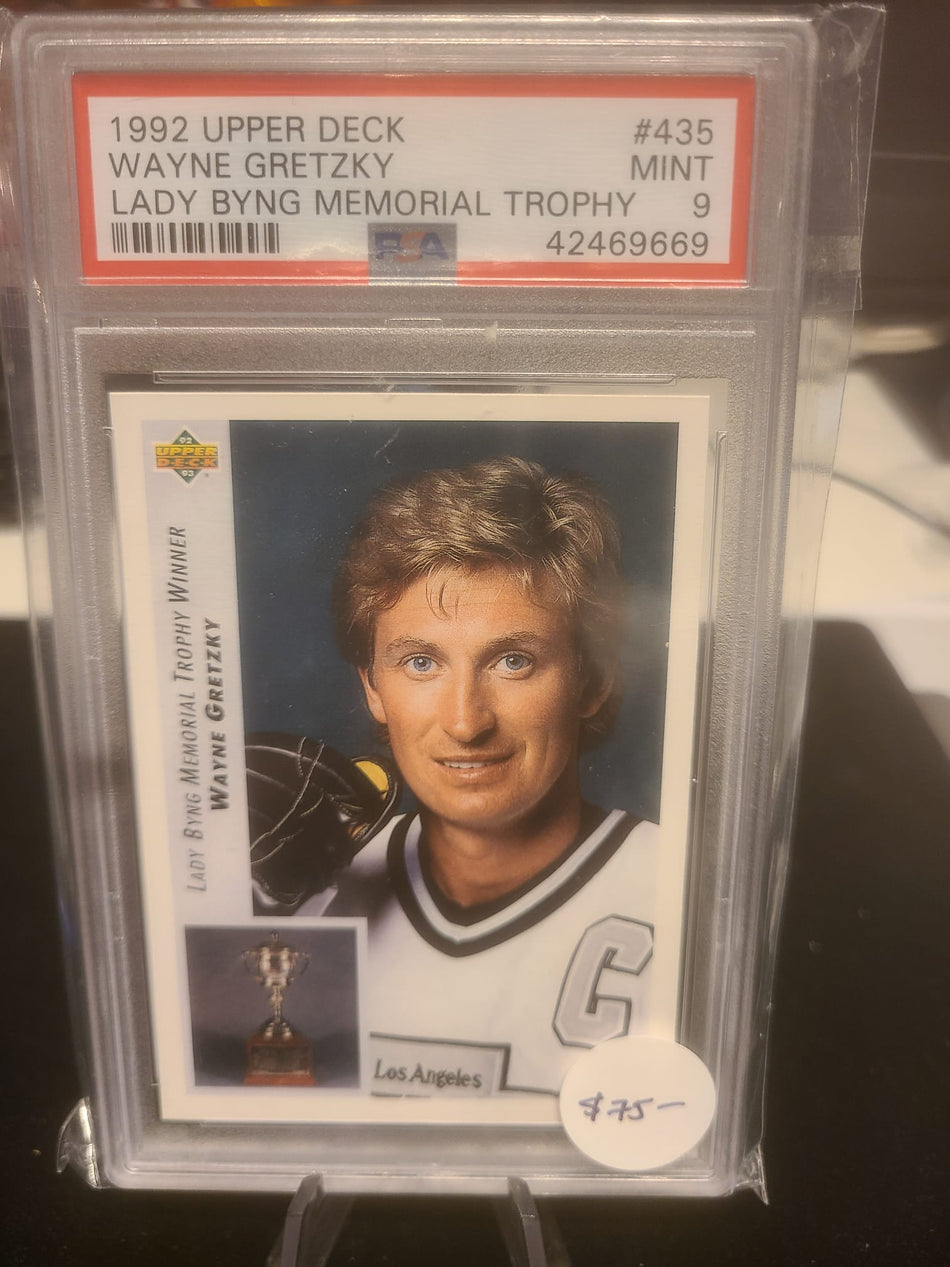 Wayne Gretzky 1992 UD 435 PSA 9