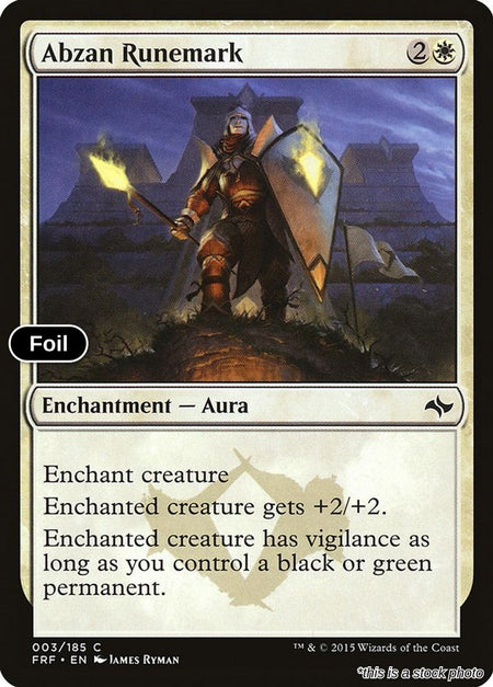 Abzan Runemark