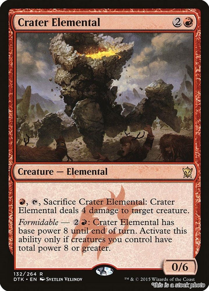 Crater Elemental