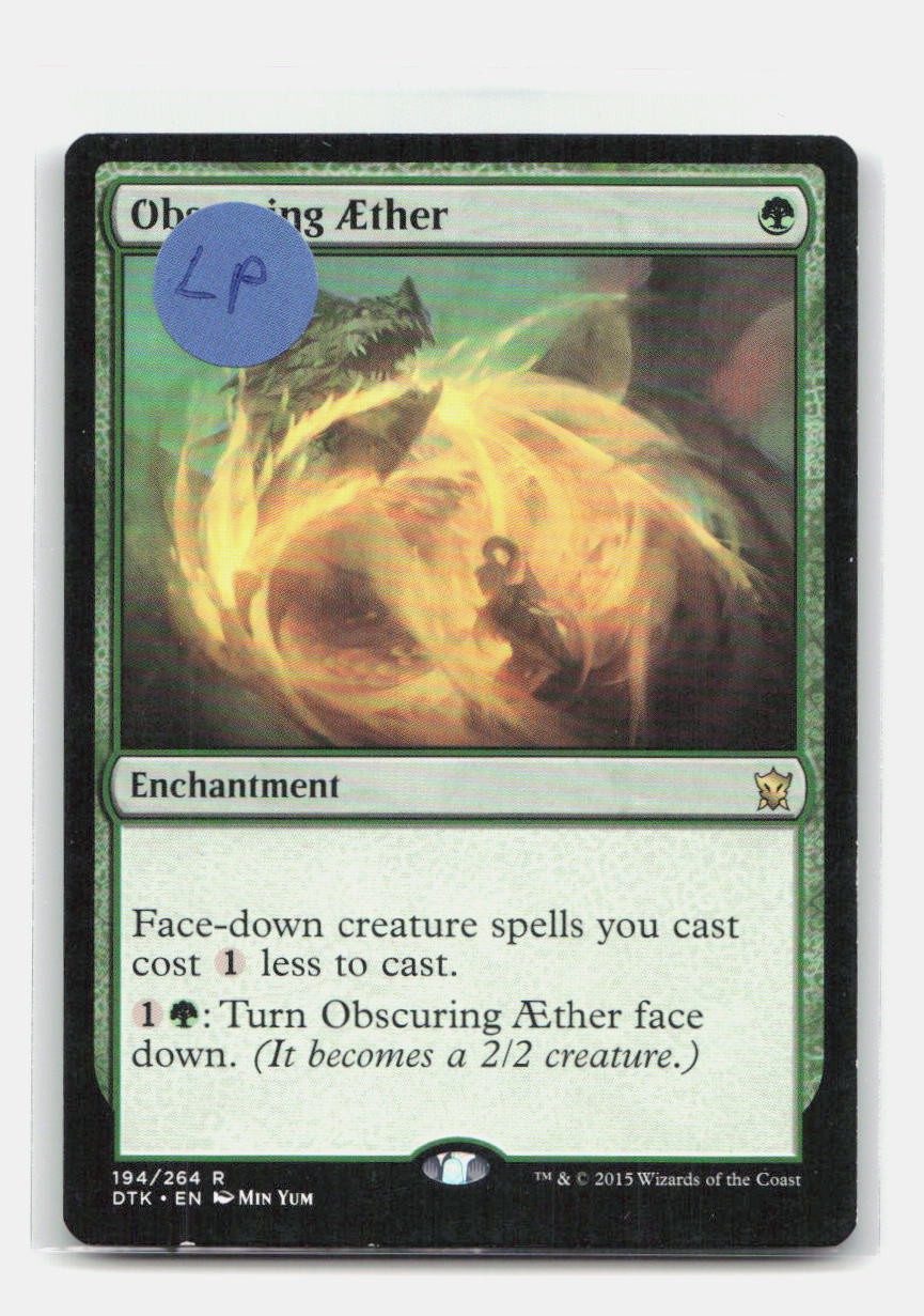 Obscuring Aether