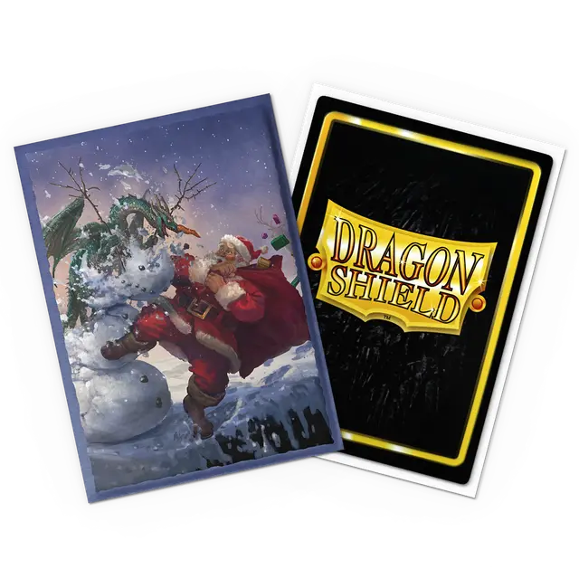 CHRISTMAS 2025 BRUSHED ART DRAGON SHIELD SLEEVES