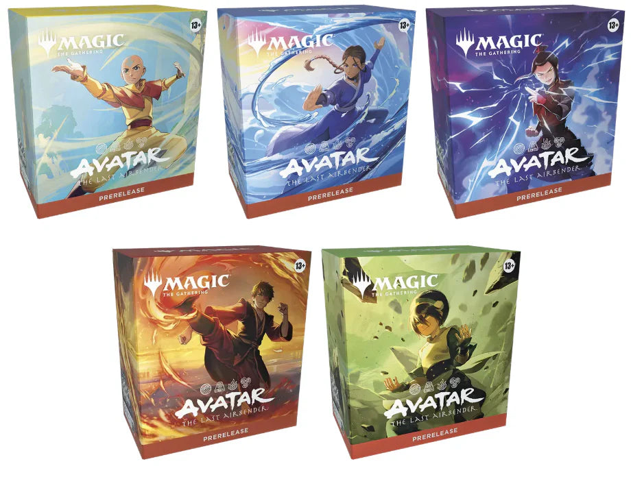 Avatar: The Last Airbender Prerelease kits