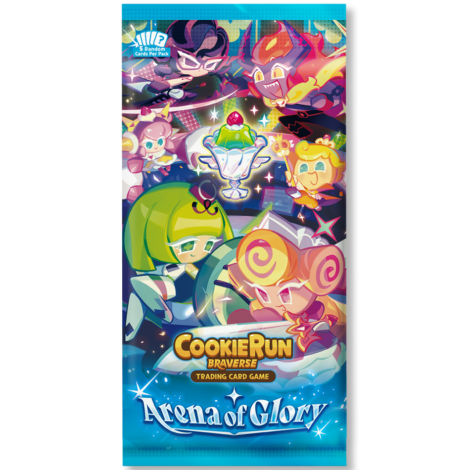 COOKIERUN BRAVERSE TCG SET 3 ARENA OF GLORY BOOSTER PACK