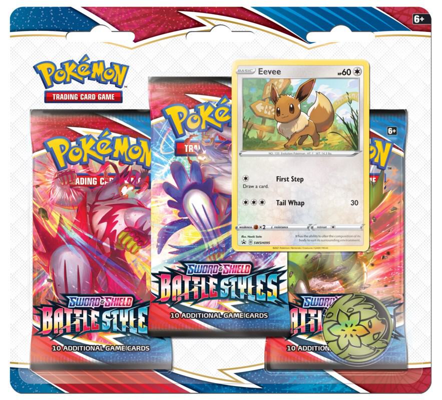 Battle Styles 3 Pack Blister