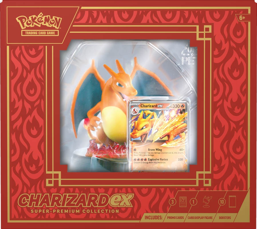 POKEMON CHARIZARD EX SUPER-PREMIUM COLLECTION