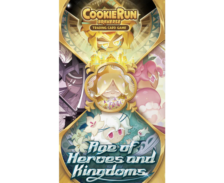 Cookie Run Braverse TCG Age of Heroes and Kingdoms Booster pack