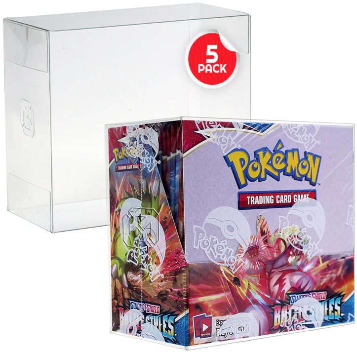 Evoretro - POKEMON BOOSTER LARGE BOX PET PROTECTOR 5PK
