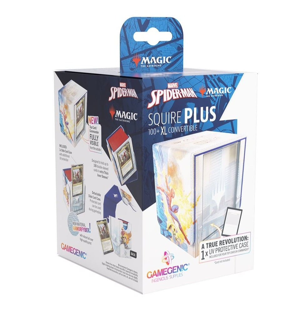 Deck Box: Magic: The Gathering - Marvel's Spider-Man: Squire Plus XL (100ct)