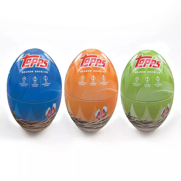 2025-26 Topps UEFA Champions League Soccer Easter Tin