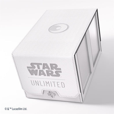 GAMEGENIC - STAR WARS: UNLIMITED: DOUBLE DECK POD: WHITE