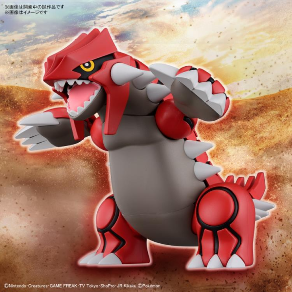 Pokemon Groudon Model Kit