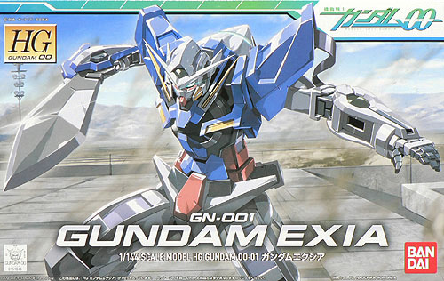 BANDAI HOBBY HG 1/144 #01 Gundam Exia