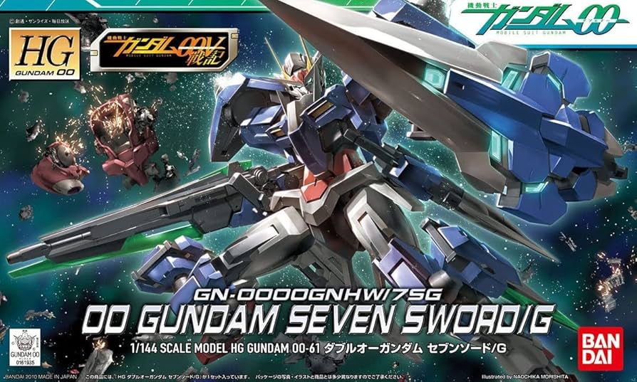 HG 1/144 #61 00 Gundam Seven Sword G