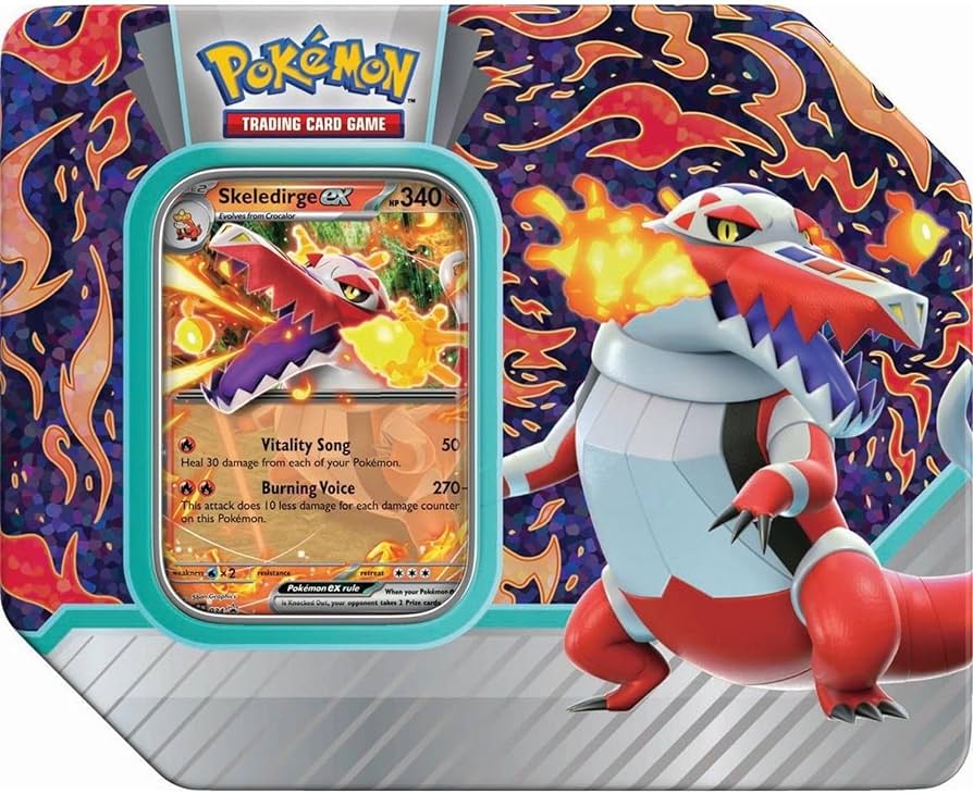 Pokémon Paldea Partners Tins (1 tin 3 designs)